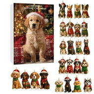 Detailed information about the product Dog Lovers Christmas Advent Calendar 24 Days Christmas Countdown Acrylic Cute Kitten Tree Pendant Decor Advent Calendar For Christmas Decorations