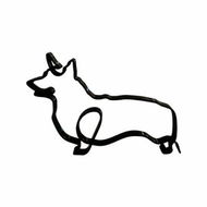 Detailed information about the product Dog Minimalist Art Sculpture Personalized Gift Metal Decoration