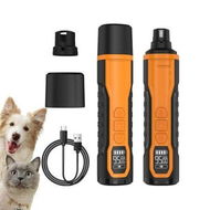Detailed information about the product Dog Nail Grinder Electric Dog Nail Trimmer 5-Speed Paws Grooming Smoothing 2 LED Lights Suitable for Large Medium,Small Dogs and Cats