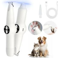 Detailed information about the product Dog Paw Trimmer with LED Light 2 in 1 Dog Grooming Kit Cordless Pet Nail Trimmers Grinder with 3 Ports for Small Medium Large Dogs Pet Electric Trimmer