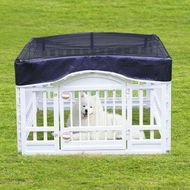 Detailed information about the product Dog Pen Cover Pet Playpen Cover, Dog Sun Proof Top Cover Fits All Pet Pen 36 Inch 4 Panels (Playpen Not Include)