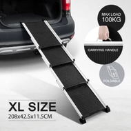 Detailed information about the product Dog Pet Car Ramp Doggy Stairs Cat Steps Puppy Climbing Ladder for SUV Truck Extra Long Aluminium