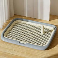 Detailed information about the product Dog Potty Tray, Dog Toilet Training Tray, Dog Pee Pad Holder, Detachable Washable Mesh Toilet Pad Tray , Ideal for Potty Training Puppies (Gray)