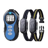 Detailed information about the product Dog Shock Collar for 2 Dogs, Remote Control Dog Training Collar for Large, Medium and Small Dogs, Waterproof Rechargeable Electronic Collar with 4 Modes (Blue)
