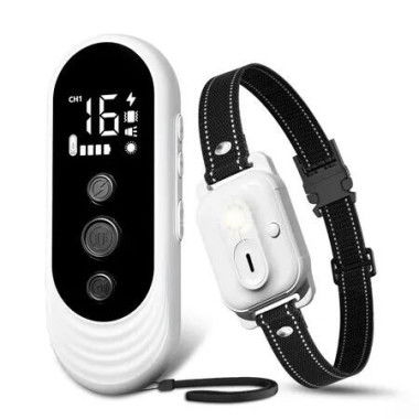 Dog Shock Collar,1000m Dog Training Collar with Remote,IPX7 Waterproof Rechargeable Sleek Modern Shock Collar with Beep,Vibration,Safety Shock,Light Mode