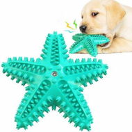 Detailed information about the product Dog Toys for Aggressive Chewers, Puppy Teething Chew Toys, Interactive Puzzle Starfish Toys for Small Medium Large Breed-Blue