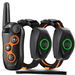 Dog Training Collar for 2 Dogs,IPX7 Waterproof Shock Collar with Remote Range 1300ft,3 Training Modes,Beep,Vibration,Shock,Rechargeable Electric Shock Collar. Available at Crazy Sales for $54.99