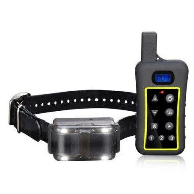 Dog Training Collar Rechargeable Pet Training Dog Shock Collars With Vibration/Beep/Light/Static/Anti-Bark Pet Trainer (for 1 Dog)