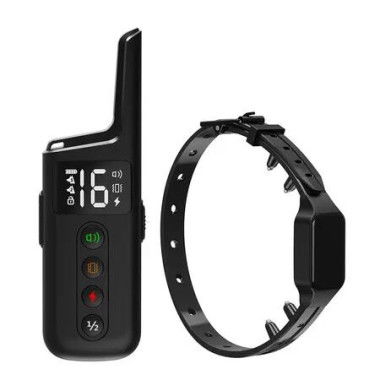 Dog Training Shock Collar with Remote,Rechargeable Electric Dog Training Collar with 3 Training Modes IPX7 Waterproof For 1 Dog