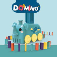 Detailed information about the product Domino Construction Set For Kids Automatic Domino Train Dominos Block Set Building Stacking Toys