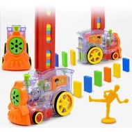 Detailed information about the product Domino Train Set Kids 144 Pcs Blocks Building Stacking Toy 3-7 Year Old Creative Birthday Gifts Children