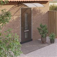 Detailed information about the product Door Canopy Black 150x100 cm Polycarbonate