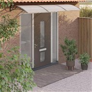 Detailed information about the product Door Canopy Black 300x100 cm Polycarbonate
