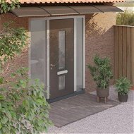 Detailed information about the product Door Canopy Black 400x100 cm Polycarbonate