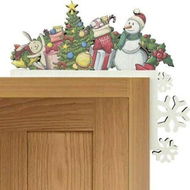 Detailed information about the product Door Corner Decoration Christmas And Halloween Elements