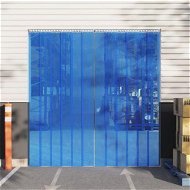 Detailed information about the product Door Curtain Blue 200 mmx1.6 mm 25 m PVC