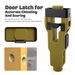 Door Lock Mortise Jig Strike Plate Template Adjustable Faceplate Router Guide Flush Mounting Chisel Fixture Self-Centering Latch Bore Cutter(Green). Available at Crazy Sales for $24.99