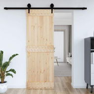 Detailed information about the product Door NARVIK 80x210 cm Solid Wood Pine