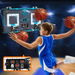Double Basketball Hoop Ring Rim Net Over the Door Indoor LED Scoreboard Hanging Goal Backboard System 2 Player Game Toys Sports Activity Play Centre. Available at Crazy Sales for $159.95