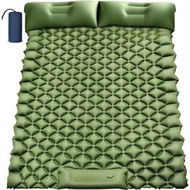 Detailed information about the product Double Camping Inflatable Sleeping Pad with Built-In Pillow-Ultralight and Convenient for Camping, Hiking, and Backpacking Adventures