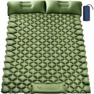 Detailed information about the product Double Camping Sleeping PadInflatable Camping Pad Foot Press Ultralight 2 Person Camping Mat With Pillow For Camping Hiking Traveling Backpacking Tent