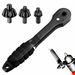 Double Head Chuck Ratchet Wrench Tool, Universal Dual Head Drill Replacement Tool, For Tightening Loosening Drills, Electric Drills, Power Tools. Available at Crazy Sales for $10.99