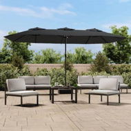 Detailed information about the product Double-Head Parasol Anthracite 449x245 Cm