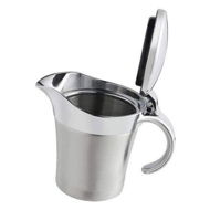 Detailed information about the product Double Insulated Gravy Boat - Stainless Steel Sauce Jug For Gravy Or Cream AT Thanksgiving (450ml/16 Oz)