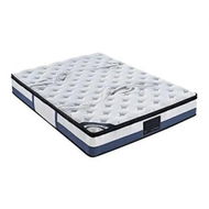 Detailed information about the product Double Mattress Latex Pillow Top Pocket Spring Foam Medium Firm Bed