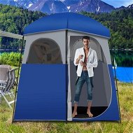 Detailed information about the product Double-Room Camping Shower Toilet Tent With Floor For Outdoor