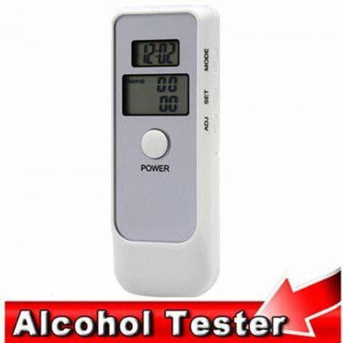 Double Screen Alcohol Detector Portable Drunken Driving Tester