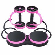 Detailed information about the product Double Wheel Sport Core Fitness Abdominal Exercises Equipment Waist Slimming Trainer