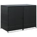 Double Wheelie Bin Shed Poly Rattan Black 148x80x111 cm. Available at Crazy Sales for $369.95