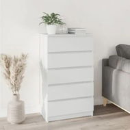 Detailed information about the product Drawer Cabinet White 60x36x103 cm Engineered Wood