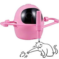 Detailed information about the product Drawing Robot Toys Painting Kit for Kids, Electronic Learning Toys with Intelligent Sensing 100 Cards, Interactive Painting Toy Set Pink