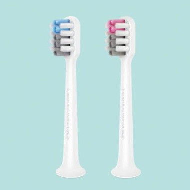 Dr. BEI Durable Acoustic Wave Electric Toothbrush Head 2pcs