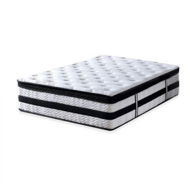 Detailed information about the product DreamZ 35CM Thickness Euro Top Egg Crate Foam Mattress In Queen Size