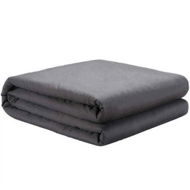 Detailed information about the product DreamZ 7KG Weighted Blanket Promote Deep Sleep Anti Anxiety Single Dark Grey