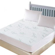 Detailed information about the product DreamZ Fully Fitted Waterproof Breathable Bamboo Mattress Protector Single Size