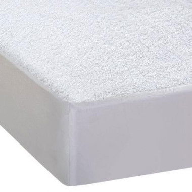 DreamZ Terry Cotton Fully Fitted Waterproof Mattress Protector In Double Size