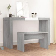 Detailed information about the product Dressing Stool Grey Sonoma 70x35x45 cm Engineered Wood