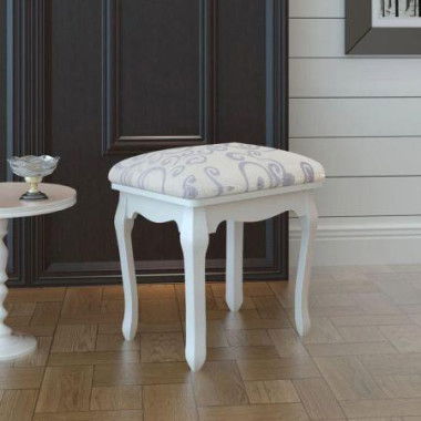 Dressing Stool Warm White