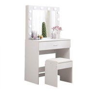 Detailed information about the product Dressing Table Set Makeup Mirror