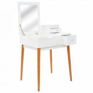 Detailed information about the product Dressing Table With Mirror MDF 60x50x86 Cm