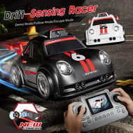 Detailed information about the product Drift RC Cars with HD Camera Light and Music Sensor-Remote Control Multifunctional Racing Toys Model Best Gift for Kids Color Black