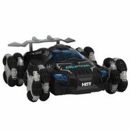 Detailed information about the product Drift Spray Racing Black Car 2.4G Radio Remote Control Car Off-Road High Speed Rechargeable.