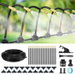 Drip Irrigation System 25m Automatic Garden Watering Misting Kit 360 Degree Adjustable Spray Tubing Sprinkler Nozzles Plant Greenhouse Lawn Raised Bed. Available at Crazy Sales for $44.97