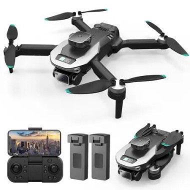 Drone 8K HD Dual Camera Optical Flow Obstacle Avoidance Brushless Motor Foldable Quadcopter Professional Toy Photography