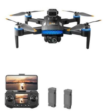 Drone Professiona Aerial HD Camera Drone WIFI intelligent obstacle avoidance With screen Remote control Drone, 2 Batteries