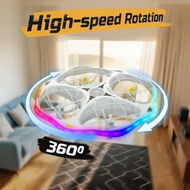 Detailed information about the product Drones for Boys Girls, UFO RC Quadcopter with Colorful LED Lights for Night Flying, 360 Degree Flip, 3 Speed Adjustable